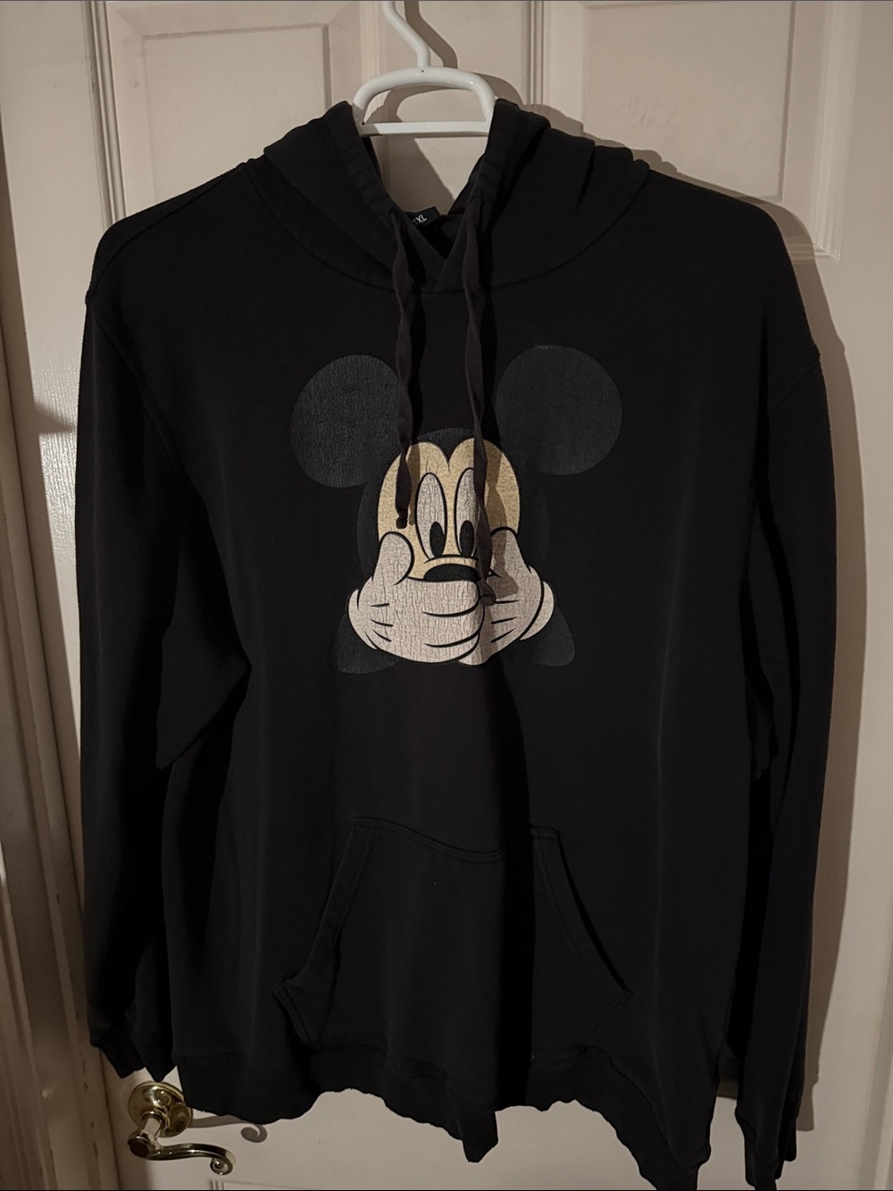 Neff Black 3XL Mickey Graphic Hoodie
